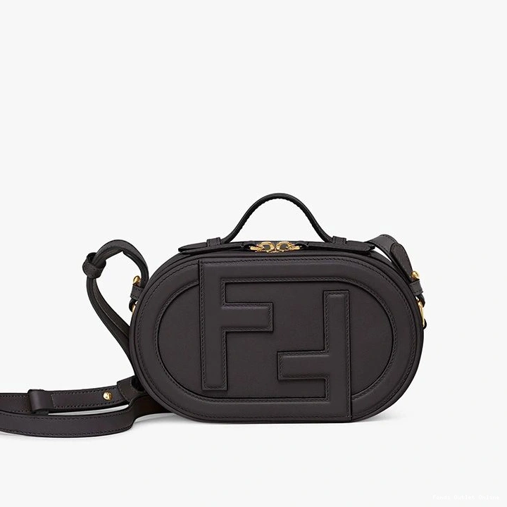 O'Lock Calf Camera Black Fendi In Leather Mini Case 0710